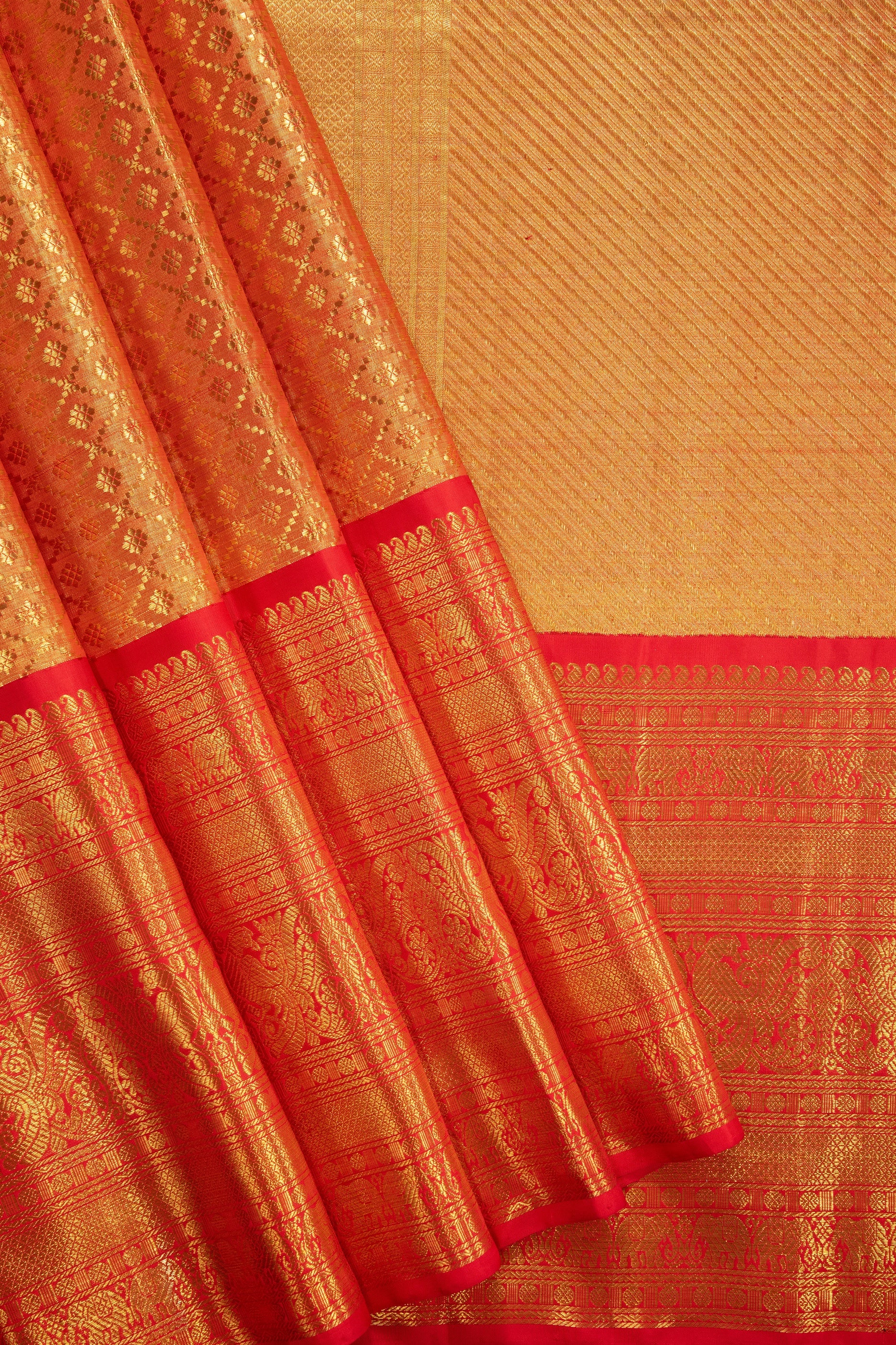 Charulata Kanjivaram Silk Saree – MHRR14