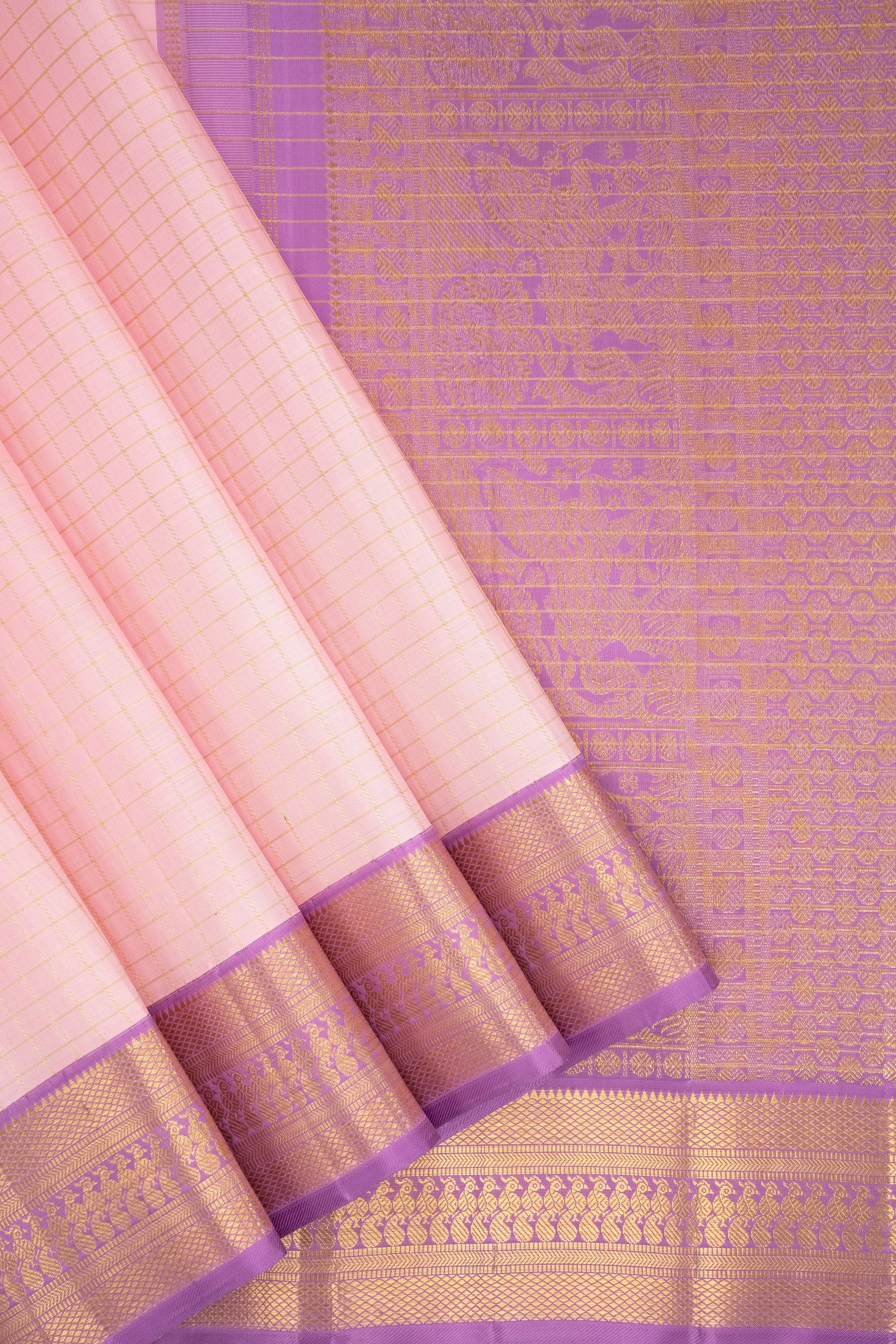 Lata Kanjivaram Silk Saree – MGPP09